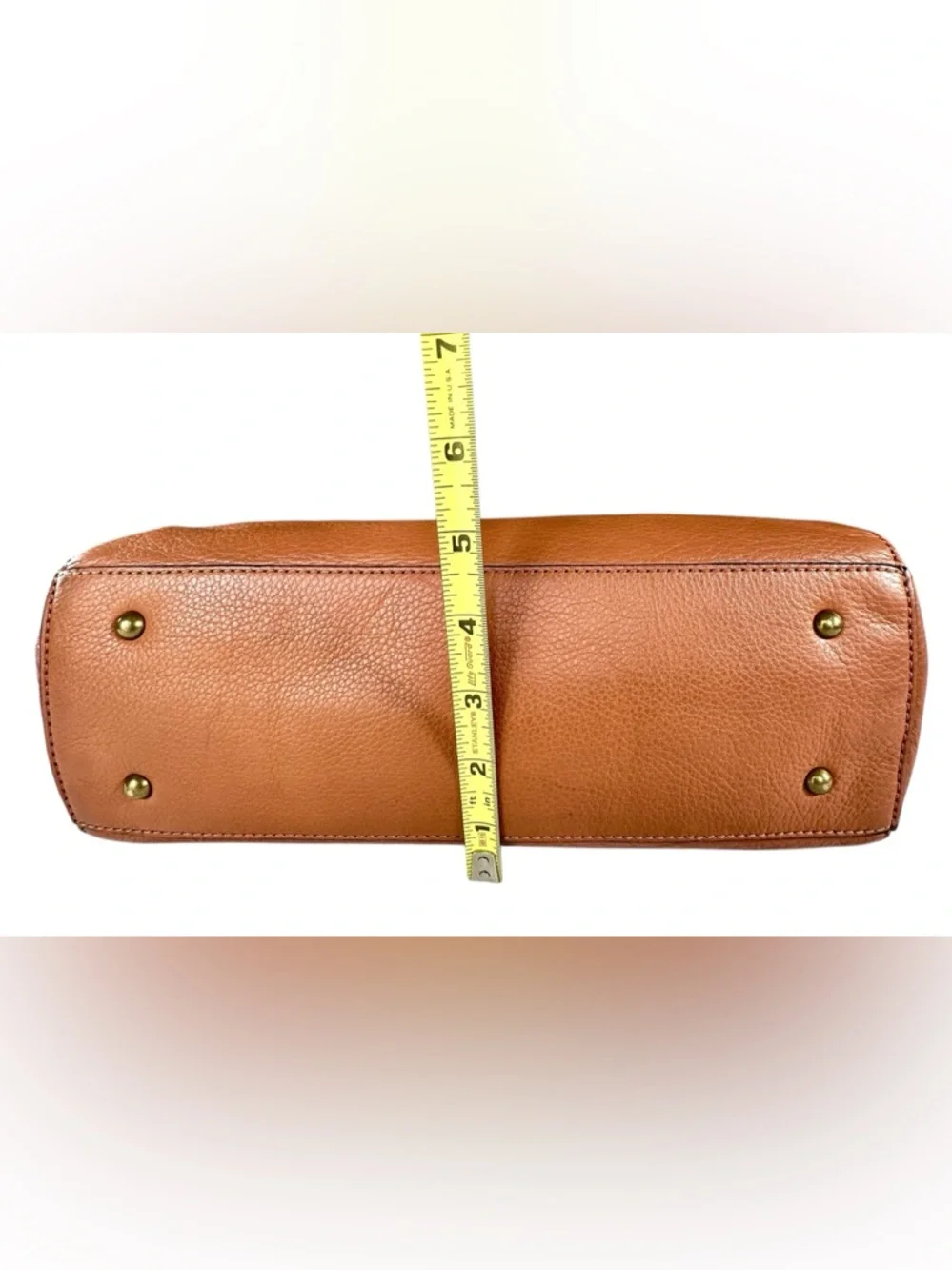 Ralph Lauren Women’s Heritage Logo
Cognac Tote Satchel Bag - Picture 6 of 15